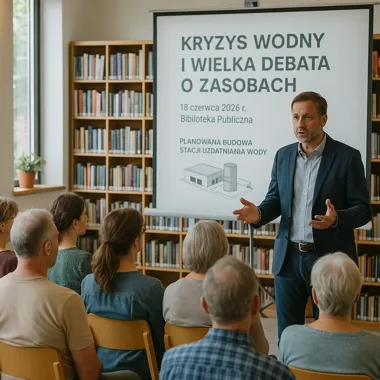 Obraz do artykułu: Czy zabraknie wody w kranach? Piaseczno zaprasza na debatę o zasobach wodnych