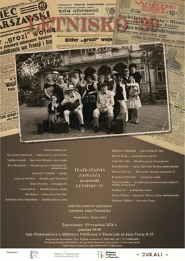 „Letnisko '39” w Piasecznie. Teatr Stajnia pokaże przedwojenny Otwock