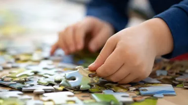 Puzzle, rywalizacja i wymiana obrazków - Noc Bibliotek w Piasecznie