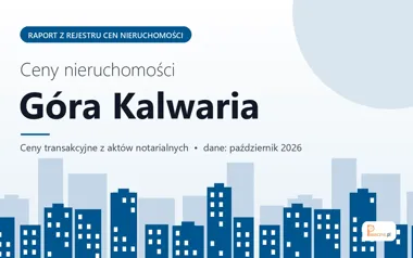 Ceny mieszkań w Górze Kalwarii — październik 2026