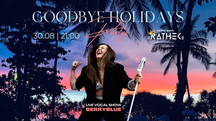 Obrazek przedstawia grafikę promocyjną wydarzenia Impreza Goodbye Holidays w Club Planeta — DJ Rathek i BerryBlue na żywo