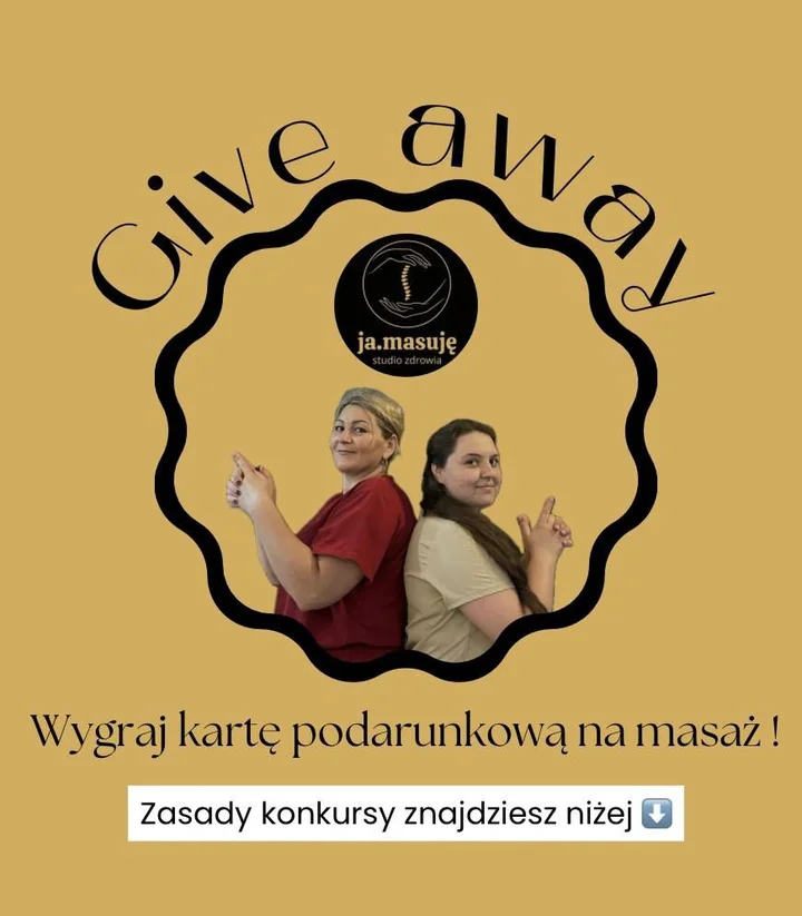 Grafika promocyjna wydarzenia Konkurs Piaseczno – wygraj darmowy masaż 90 minut