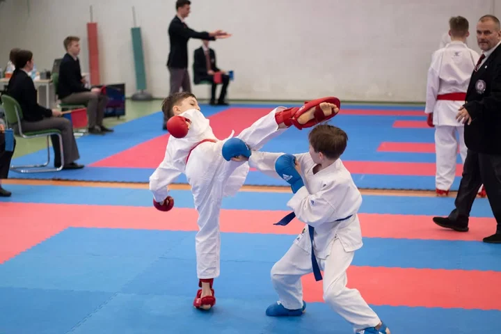 Grafika promocyjna wydarzenia Mazovia Cup Piaseczno — Ninja Quest: kata i kumite