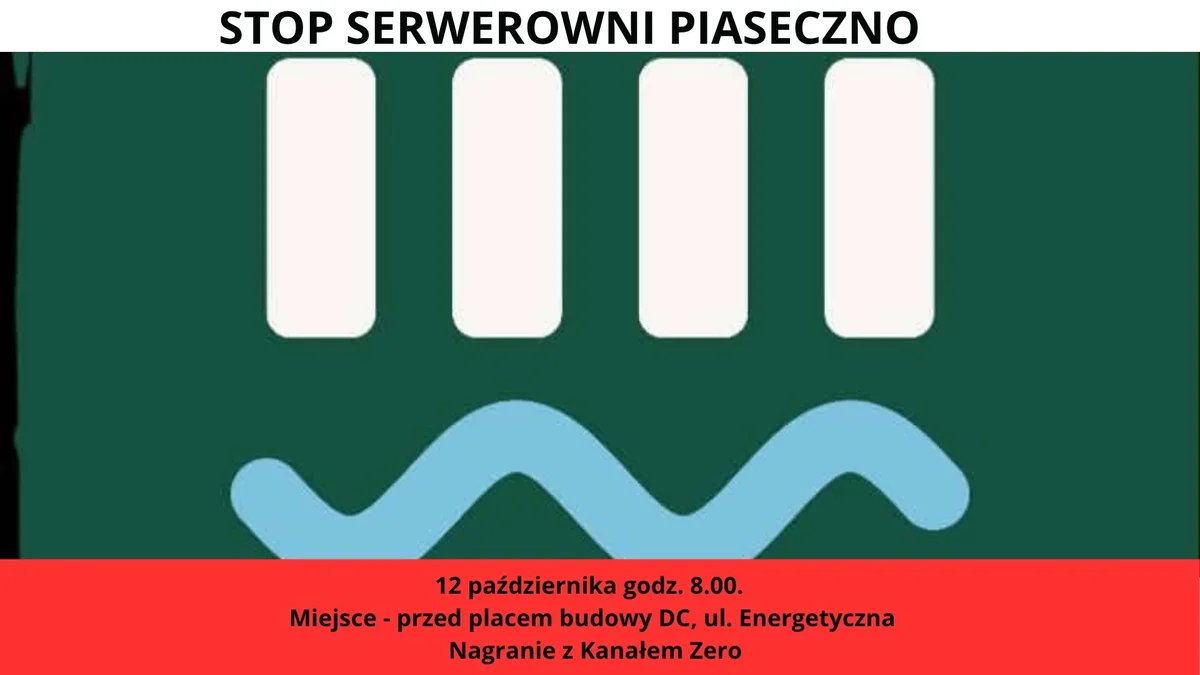 Grafika promocyjna wydarzenia Kanał Zero: nagranie przy Energetycznej