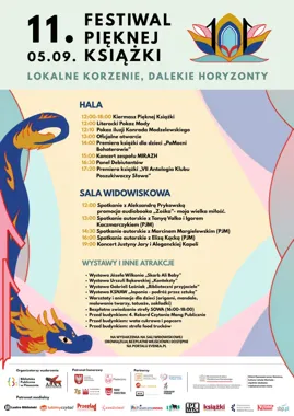 Grafika promocyjna wydarzenia 11. Festiwal Pięknej Książki w Piasecznie 2026
