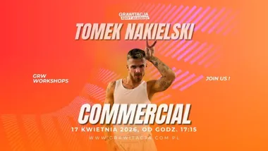 Grafika promocyjna wydarzenia GRW Workshops Commercial Edition vol. 6 z Tomkiem Nakielskim w Piasecznie