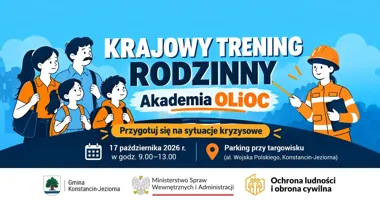 Grafika promocyjna wydarzenia Krajowy Trening Rodzinny