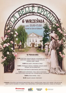 Grafika promocyjna wydarzenia La Belle Époque