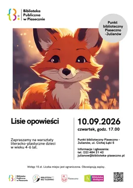 Grafika promocyjna wydarzenia Lisie opowieści