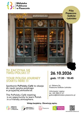 Grafika promocyjna wydarzenia PoPolsku Café – Czy współczesny człowiek ma za dużo wyboru?