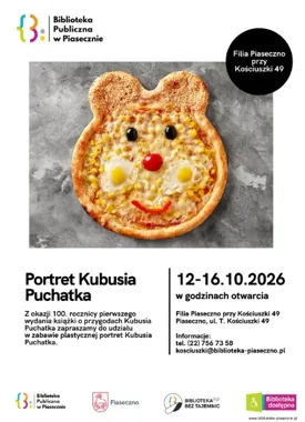 Grafika promocyjna wydarzenia Portret Kubusia Puchatka