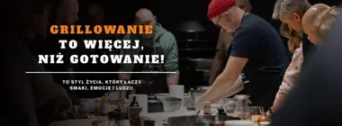 Grafika promocyjna wydarzenia SOSY, RUBY I SOLANKI w Piasecznie – warsztaty grillowania z Kacprem Salzmanem