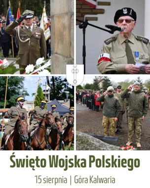 Grafika promocyjna wydarzenia Święto Wojska Polskiego – gminna uroczystość