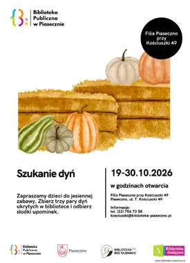 Grafika promocyjna wydarzenia Szukanie dyń