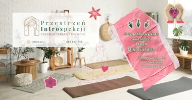 Grafika promocyjna wydarzenia UNIKALNY 8‑tygodniowy kurs redukcji stresu (MBSR) i uwalniania napięć (Somatic Experiencing) — Piaseczno