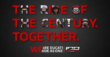 Grafika promocyjna wydarzenia We Ride As One Warszawa/Piaseczno 2026 – parada Ducati i spotkanie fanów marki