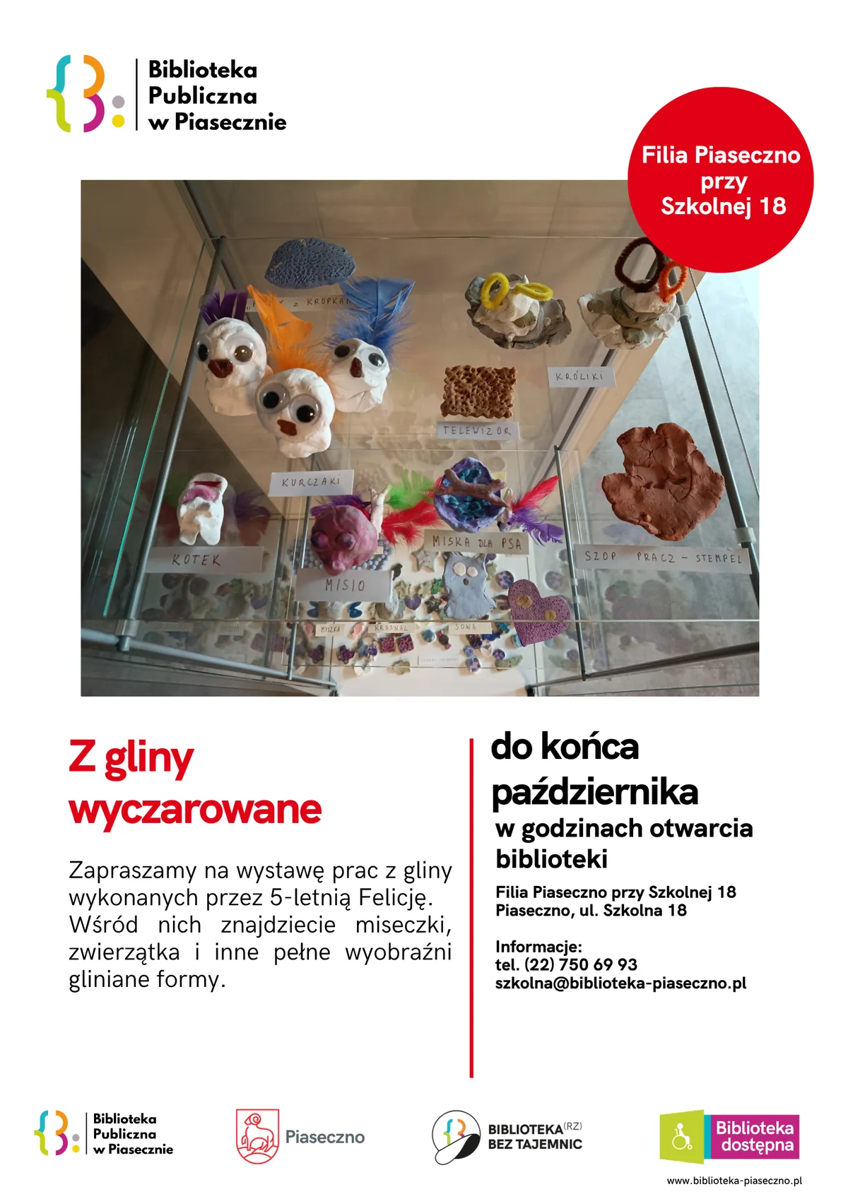 Grafika promocyjna wydarzenia Z gliny wyczarowane