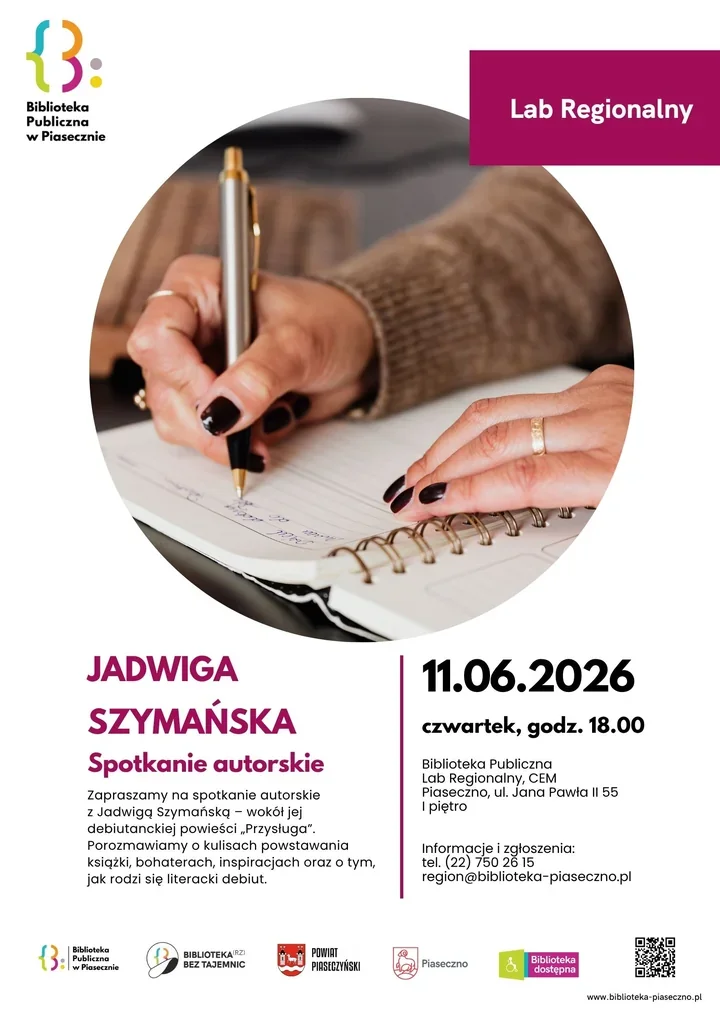 Debiut, który wciąga w korporacyjne gry - spotkanie z Jadwigą Szymańską