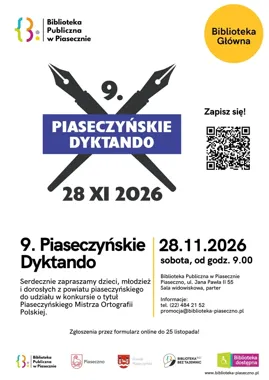 Żabka, żółw i gżegżółka sprawdzą ortografię w Piasecznie