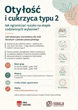 W Piasecznie rusza cykl, który pokazuje jak codzienność waży na zdrowiu