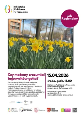 W Piasecznie o powstaniu w getcie warszawskim - wieczór, który nie odpuszcza