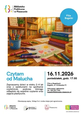 Małe książki, wielka przygoda. „Czytam od Malucha” w Bogatkach