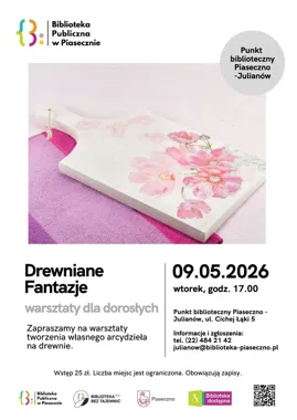 Drewniane Fantazje w Julianowie - warsztaty, po których dom zyskuje charakter