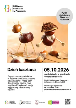 Kasztanowe ludziki wracają do Julianowa - nadchodzi Dzień kasztana