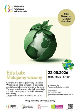 Stare butelki zamienią się w wazony - EduLab stawia na recykling