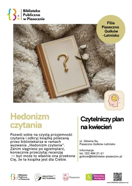 Książka, która nie idzie na skróty - kwietniowy plan dla cierpliwych