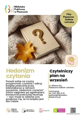 Jedna powieść, sześć światów. Wrześniowy trop z Piaseczna