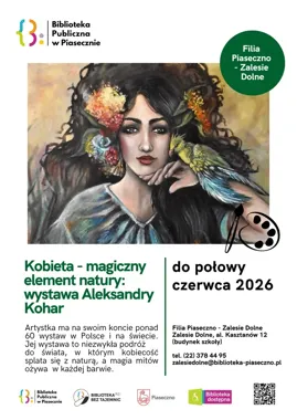 Kobieta i natura w obrazach Kohar. Zalesie Dolne dostaje mocną wystawę