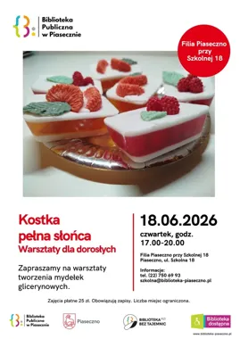 Piaseczno szykuje pachnące warsztaty - w bibliotece powstaną mydełka