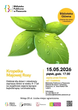 Kropelka Majowej Rosy - warsztaty, które uczą dzieci mówić o emocjach