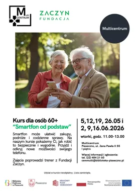W Multicentrum seniorzy oswoją smartfony krok po kroku