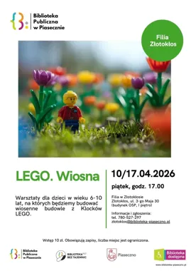 W Złotokłosie wiosna ułoży się z LEGO. Dzieci wchodzą do gry