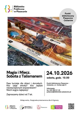 Magia i Miecz w Julianowie - sobota z grą Talisman