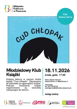 „Cud chłopak” w Zalesiu Górnym. Książka, która uruchamia ważne rozmowy