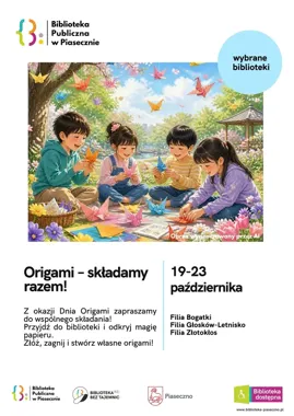 Piaseczno składa papierowe historie. Origami wraca do bibliotek.
