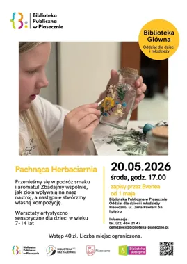 Pachnąca Herbaciarnia wciągnie dzieci w świat ziół i aromatów