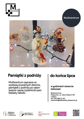 Pamiątki z podróży w Piasecznie - wystawa, która niesie wspomnienia