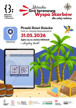 Piracka biblioteka szykuje dzieciom skarbówkę pełną zabawy w Piasecznie