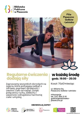 W Gołkowie-Letnisku ruch ma swój środowy rytm. Biblioteka zaprasza dorosłych