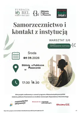 Grafika promocyjna wydarzenia SENSytywne Rozmowy – Blisko siebie. Bliżej wsparcia