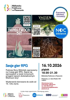 Piaseczno wkracza do świata RPG. Trzy mroczne historie przy jednym stole