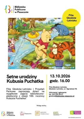 Kubuś Puchatek świętuje w Piasecznie - dzieci ruszą do Stumilowego Lasu