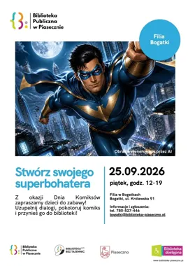 W Bogatkach powstają nowi bohaterowie. Komiksowa zabawa dla dzieci