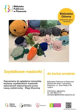 Szydełkowe maskotki w Piasecznie. Małe formy, wielka precyzja