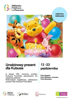 Kubuś Puchatek świętuje w Piasecznie - dzieci przygotują mu niezwykłe prezenty