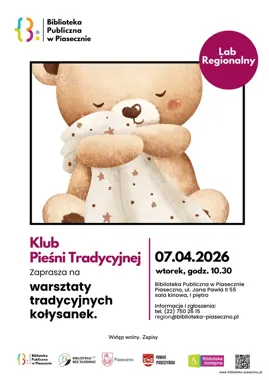 Kołysanki wracają do Piaseczna - warsztat, który budzi domowy śpiew